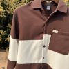 Premium Fancy Fabric Shirt - Crater Brown