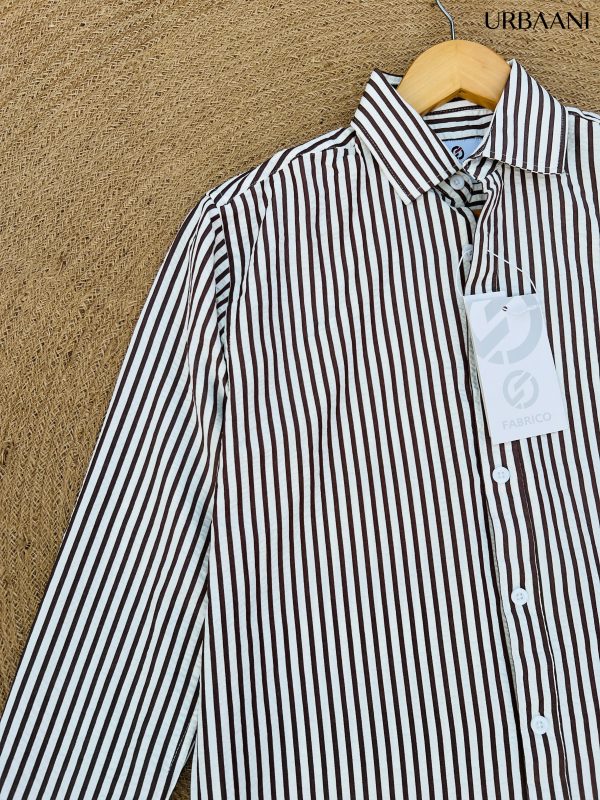 Striped Classic Shirt - White